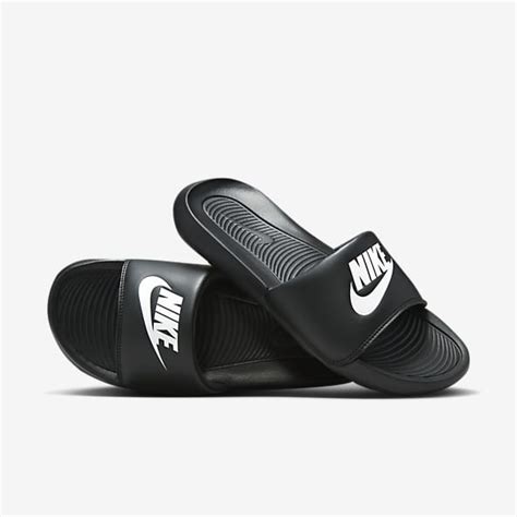 grijs met roze nike slippers|Instappers, sandalen en slippers .